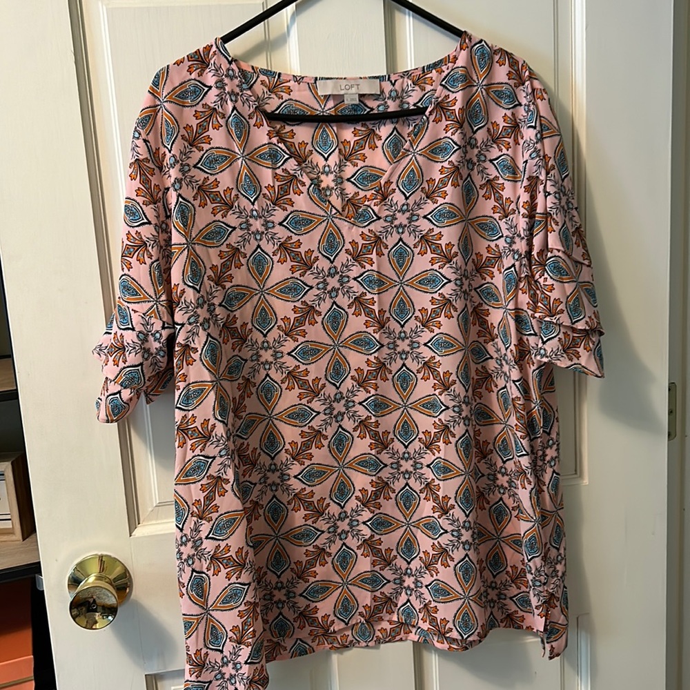 Loft blouse, EUC, XL